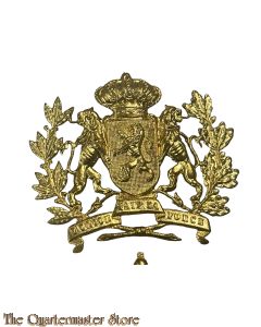 Belgium - Helmet plate Colonial 1960s