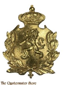 Belgium - WW1 Officer’s foreign service helmet badge
