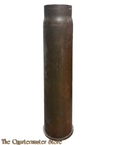 Brass shell for QF 3-inch AA gun 1910/6 (inert)