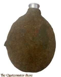 WK1 Feldflasche (WW1 German waterbottle with cover)