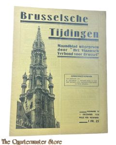 Brochure - Brusselsche tijdingen ,maandblad 1938