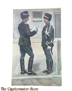 Prent briefkaart no 23 Koninklijke Marechaussee