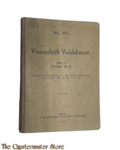 Voorschrift no 41 I  , Deel I Velddienst 