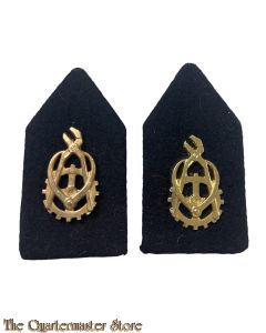 Kraag emblemen Technische Dienst 1963-2000