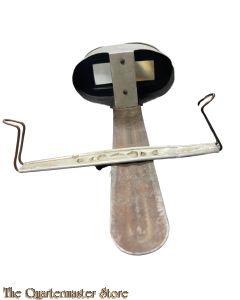 WW1 Stereokijker met foto's  (Wooden stereoscope with WW1 stereo photographs)