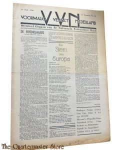 Krant Voormalig Verzet Nederland 2e Jrg no 20 23 Sept 1950