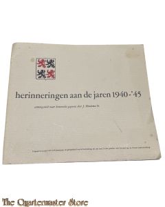 Brochure - Herinneringen aan de jaren 1940-'45 
