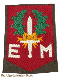 Stoffen mouwembleem (1e) Divisie "7 December"