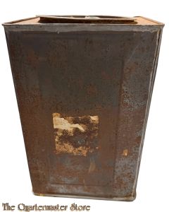 Welfare blik met deksel  (Tin can Welfare with lid)