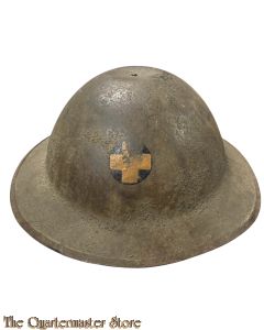 US Army Helmet M1917 33rd Division "Golden Cross" Division (British Brodie)