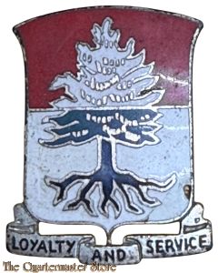 Distinctive unit insignia (DUI) 77th Engineer Battalion (German Assmann maker)