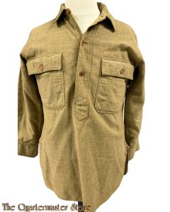 Wool shirt , olive drab, EM/NCO M1916