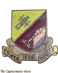 Distinctive unit insignia (DUI)3rd Field Artillery Rocket Battalion (unmarked)