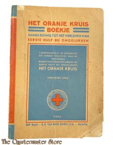 Book - Het Oranje Kruis Boekje Handleiding tot het verlenen van eerste hulp bij ongelukken 1944