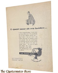 Flyer Eisch Duitschen grond ! Augustus 1945