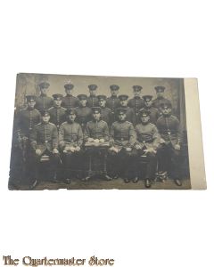 (Feld) Postkarte 1914 Gruppe Deutsche Soldaten 