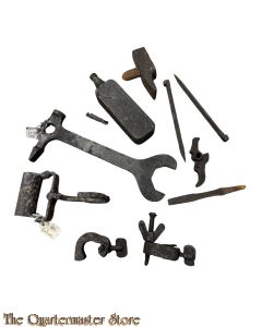Parts and pieces MG 08 (dug up)