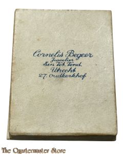 Juweliers medaille / penning doos Cornelis Begeer