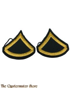 Chevron set PFC Private First Class (Vietnam period)