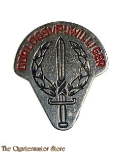 Metalen Insigne oorlogsvrijwilliger Kon. Marine / Mariniers 