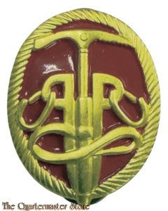 Vaardigheids embleem Instructeur Rotsklimmen (rood)