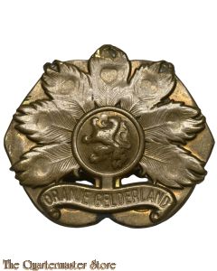 Baret embleem Regiment Infanterie Oranje Gelderland (1e model)