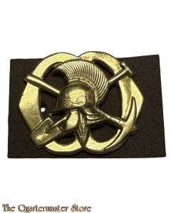 Baret embleem Regiment Pioniers (grote helm)