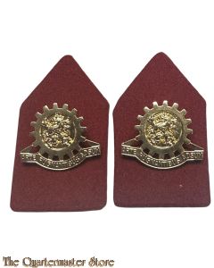 Kraag emblemen voor officieren van het Dienstvak van de Technische Staf