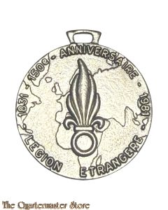 Metalen sleutelhanger 15oe Anniversaire Legion Etrangere 1831-1981
